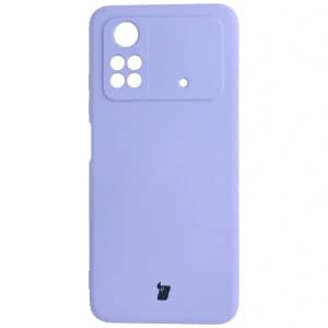 Bizon Case Silikon Xiaomi Poco M4 Pro 4G helllila