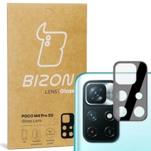 Bizon Glaslinse Poco M4 Pro 5G / Redmi Note 11S 5G [2 PACK]