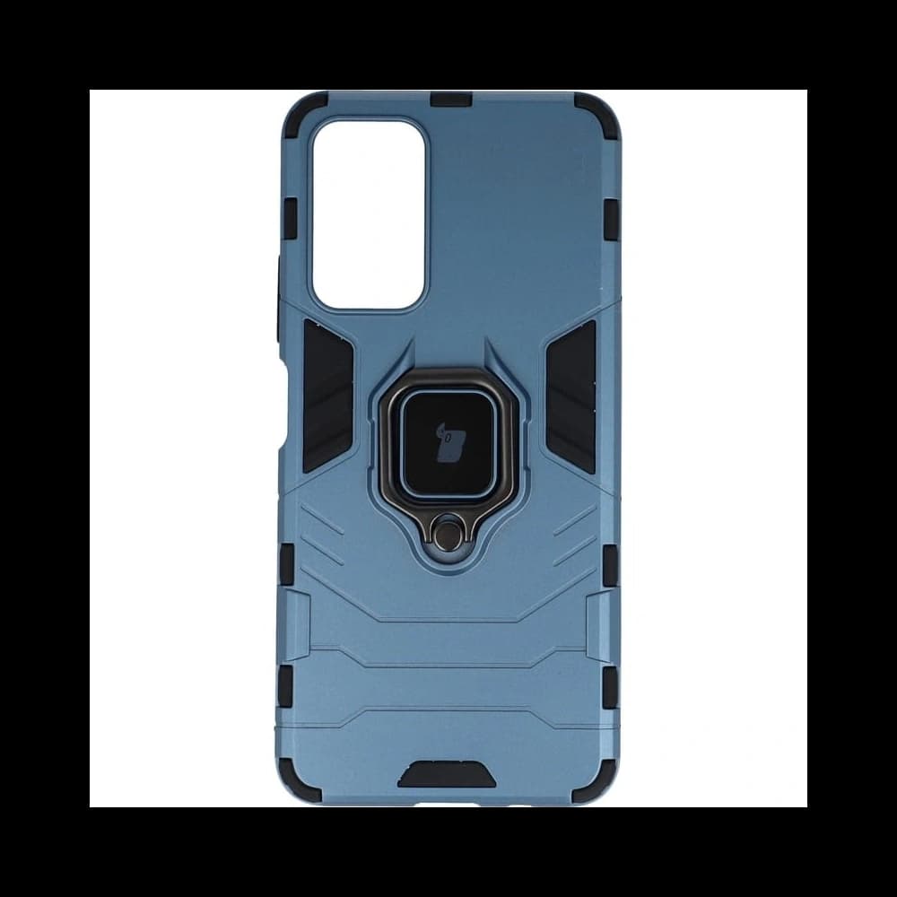 Bizon Case Armor Ring Poco M4 Pro 5G / Redmi Note 11S 5G blue - 1