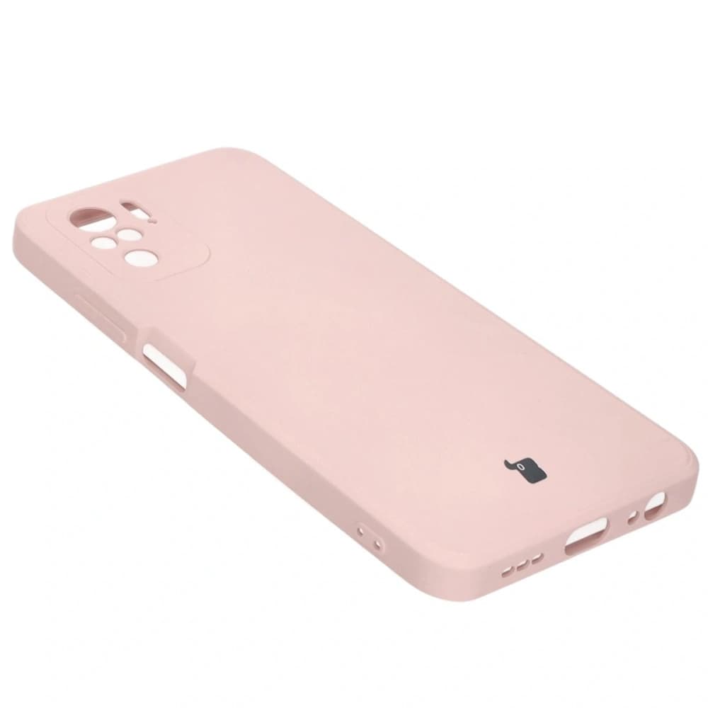 Bizon Case Silicone Sq Xiaomi Poco M5S / Redmi Note 10/10S light pink - 2