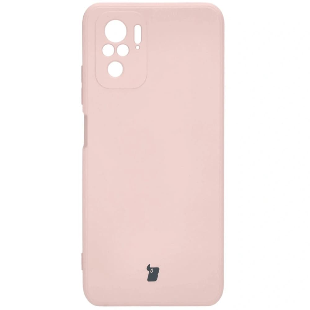 Bizon Case Silicone Sq Xiaomi Poco M5S / Redmi Note 10/10S light pink - 3