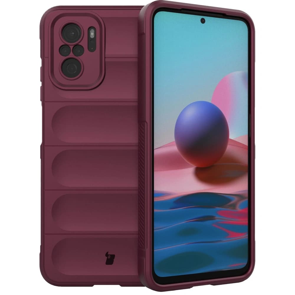 Bizon Case Tur Xiaomi Poco M5s / Xiaomi Redmi Note 10 / 10s dunkel lila - 1