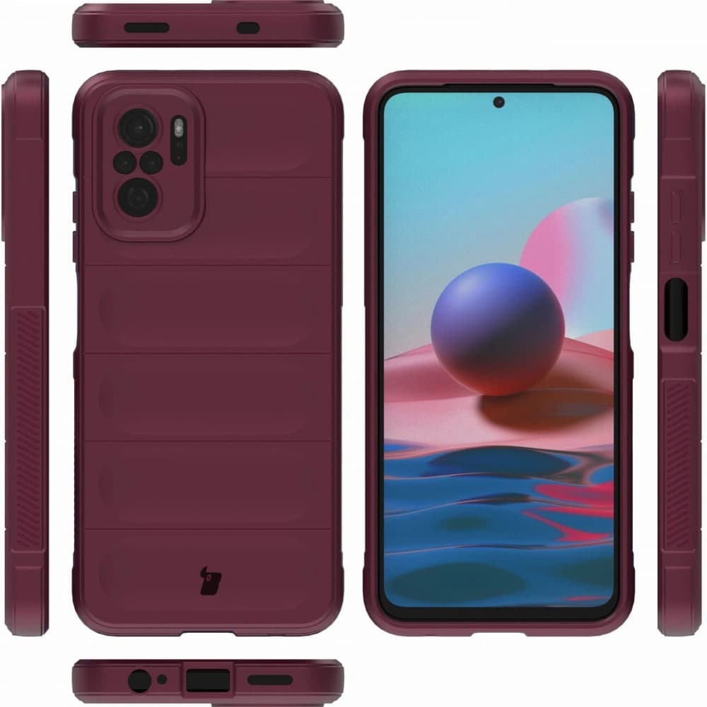 Bizon Case Tur Xiaomi Poco M5s / Xiaomi Redmi Note 10 / 10s dunkel lila - 5
