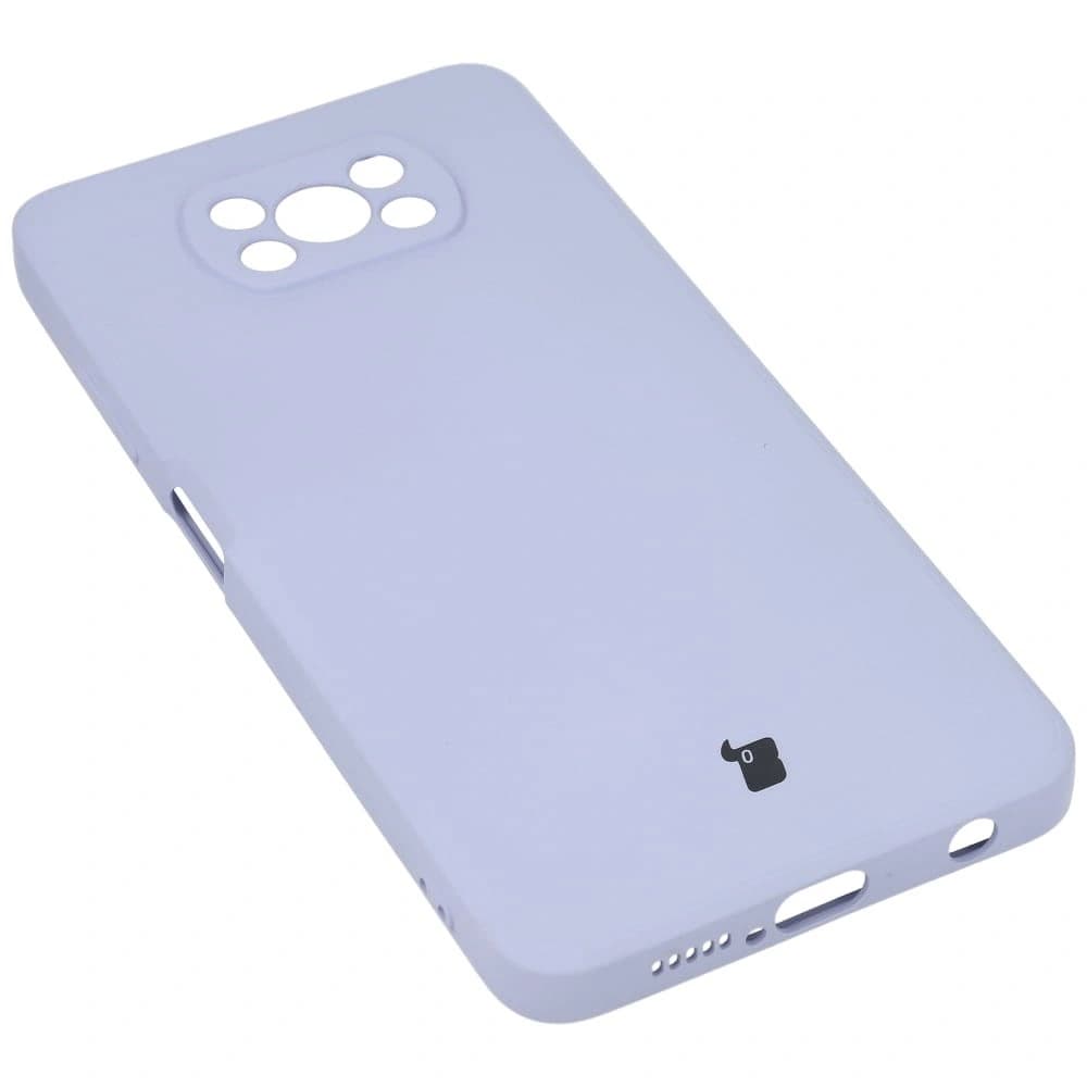 Bizon Case Silicone Xiaomi Poco X3 / NFC / Pro light purple - 3