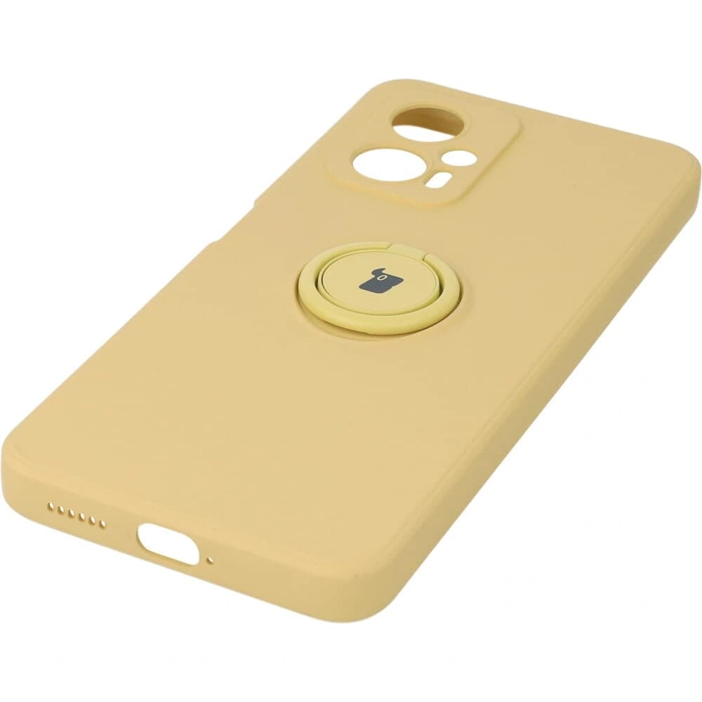 Bizon Case Silikonring Sq Xiaomi Poco X4 GT gelb - 2