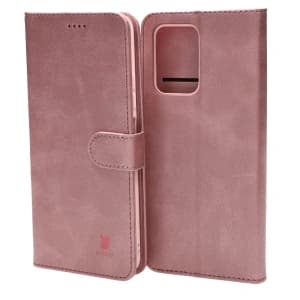 Bizon Case Wallet-Hülle für Xiaomi Poco X4 GT in hellrosa