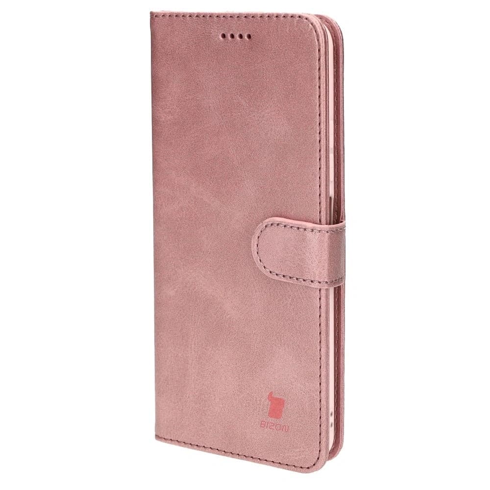 Bizon Case Wallet-Hülle für Xiaomi Poco X4 GT in hellrosa - 2