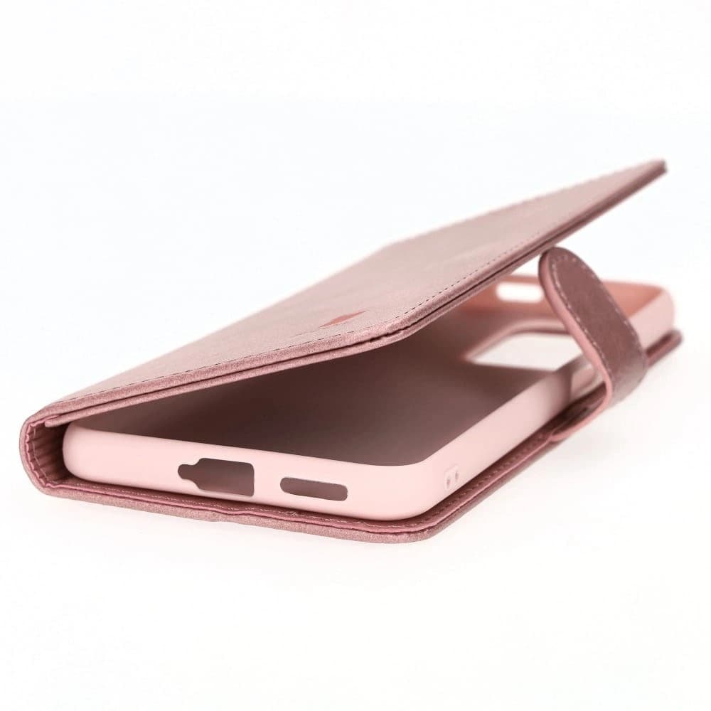 Bizon Case Wallet-Hülle für Xiaomi Poco X4 GT in hellrosa - 6