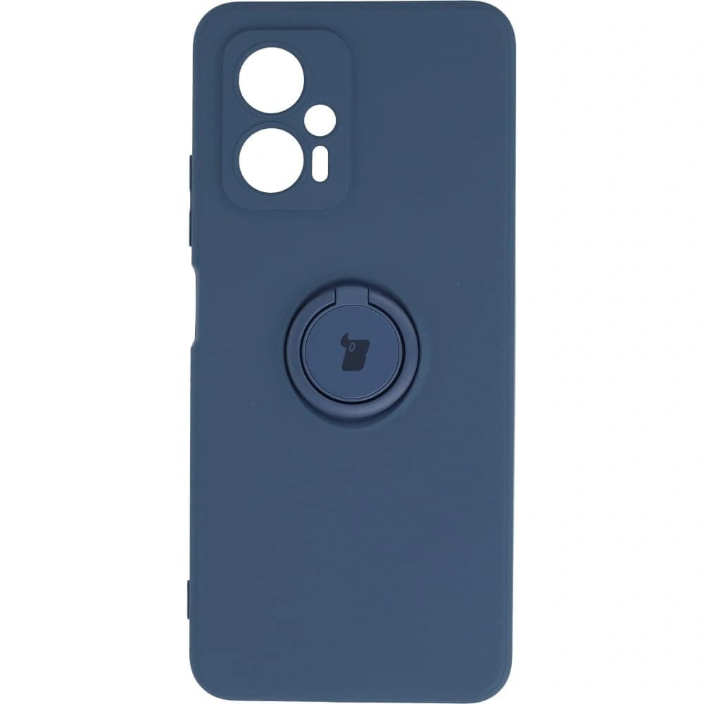 Bizon Case Silikonring Sq Xiaomi Poco X4 GT navy blue - 1