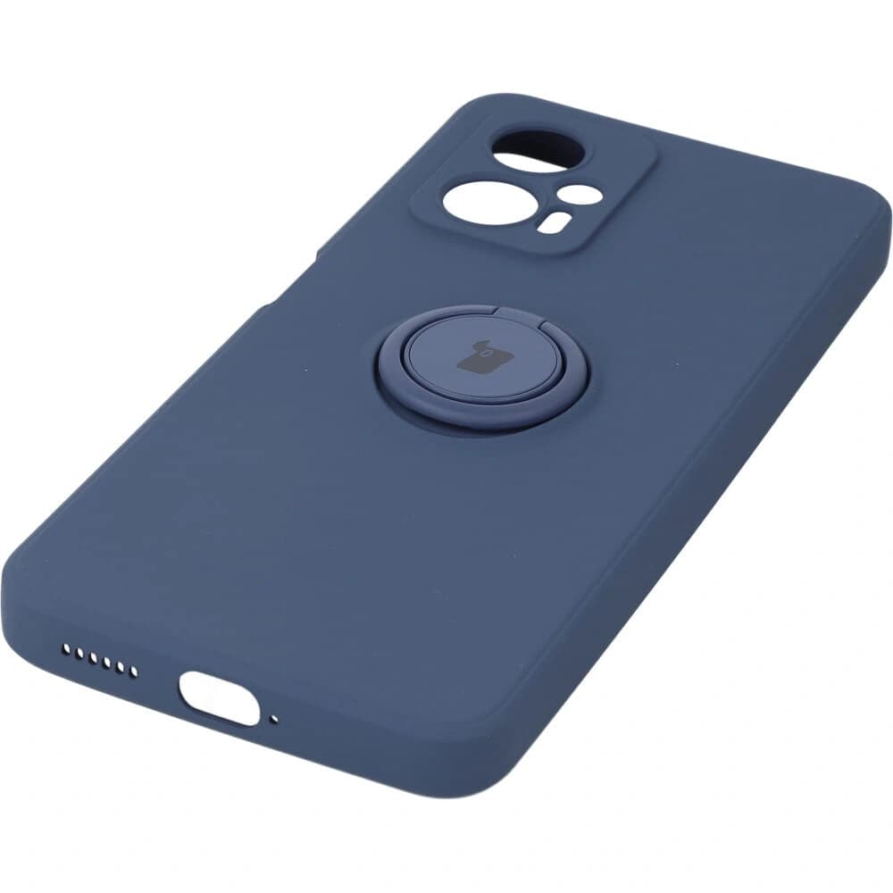 Bizon Case Silikonring Sq Xiaomi Poco X4 GT navy blue - 2
