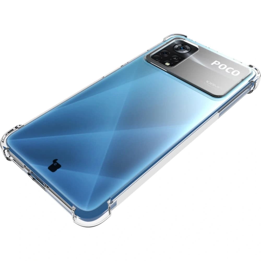 Bizon Case Clear Pack case + 2x screen glass Xiaomi Poco X4 Pro 5G clear - 6