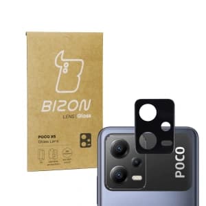 Glas für das Bizon Glaslinse für Poco X5 Redmi Note 12 5G [2 PACK]