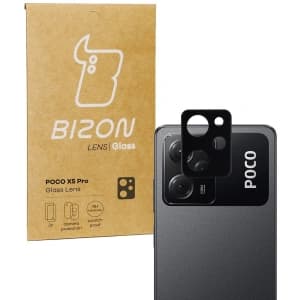 Glass for the Bizon Glass Lens for Poco X5 Pro [2 PACK]