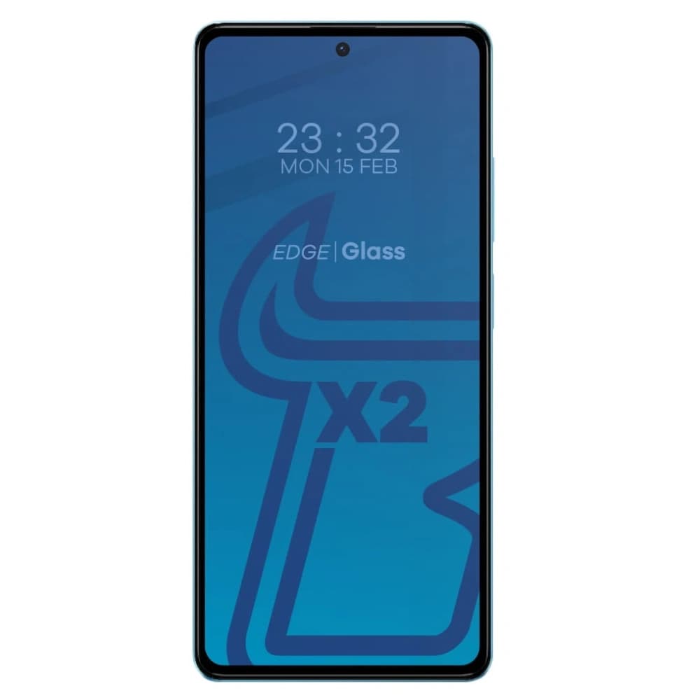 2x Screen glass + camera glass BIZON Edge 2 for Poco X5 Pro - 3