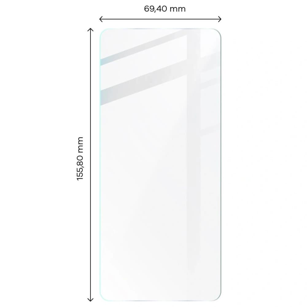 Bison Glass Klar 2 gehärtetes Glas für Poco X5 Pro - 2