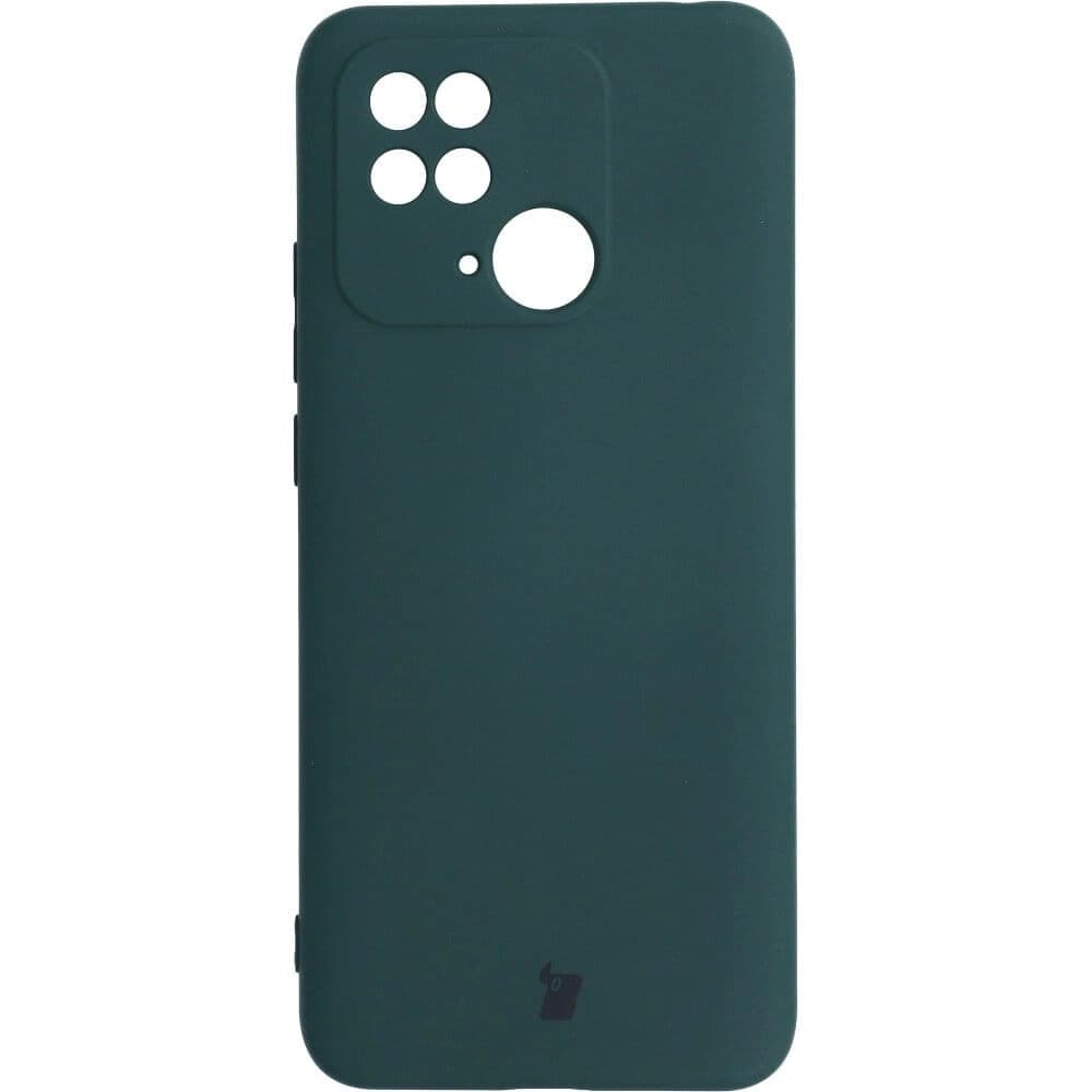 Bizon Case Silicone Xiaomi Redmi 10C dark green - 1