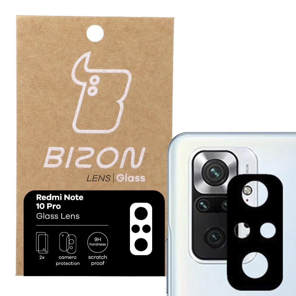 Bizon Glass Lens Xiaomi Redmi Note 10 Pro [2 PACK] - 1