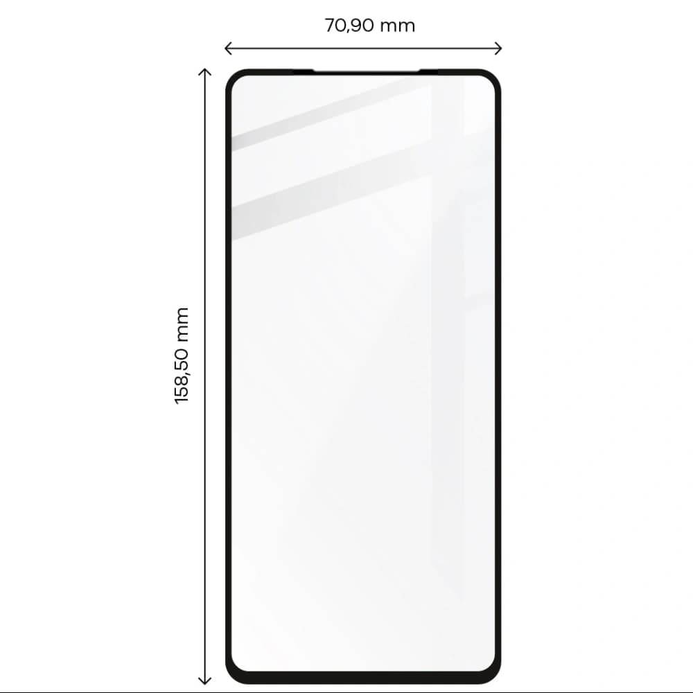 Bizon Glass Edge Redmi Note 10 Pro black - 2