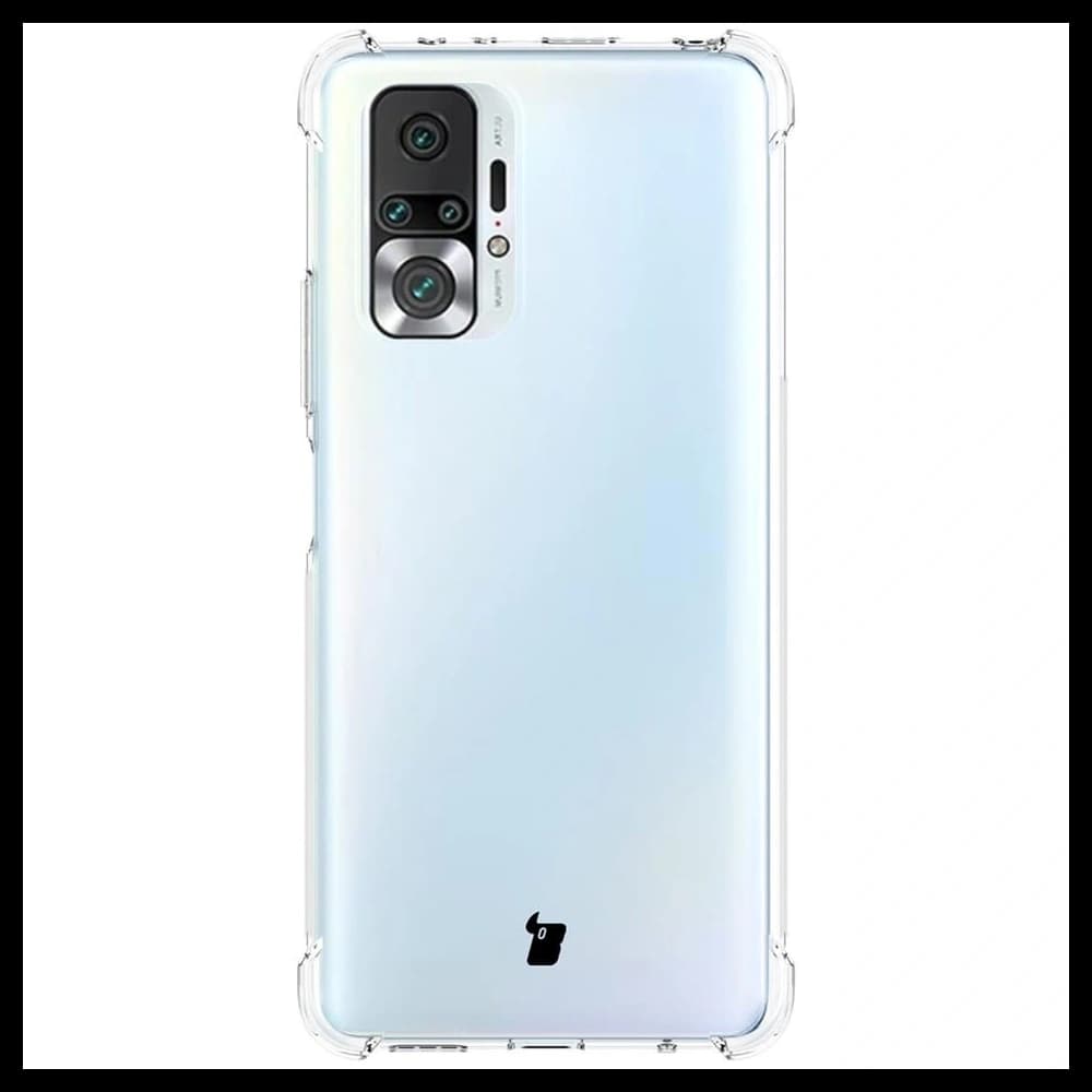 Bizon Case Clear Pack Hülle + 2x Schutzglas + Linsen Glas Xiaomi Redmi Note 10 Pro klar - 3