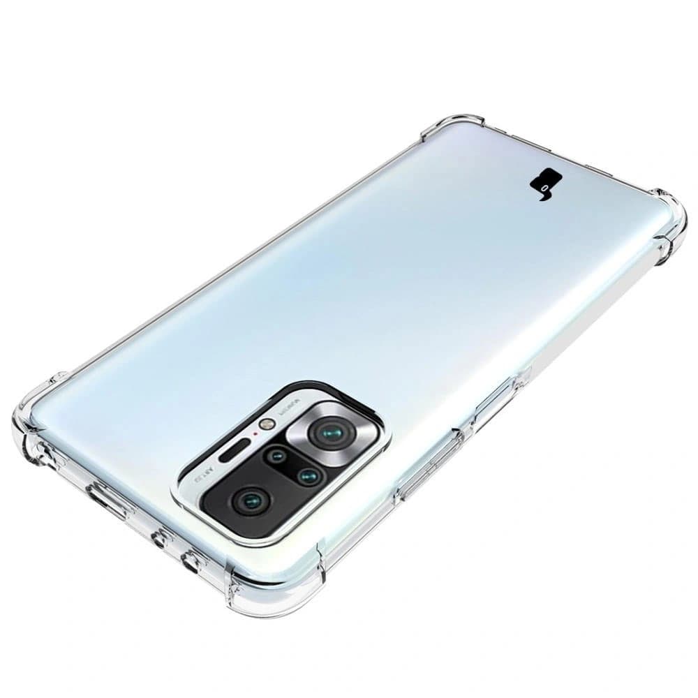Bizon Case Clear Pack Hülle + 2x Schutzglas + Linsen Glas Xiaomi Redmi Note 10 Pro klar - 5