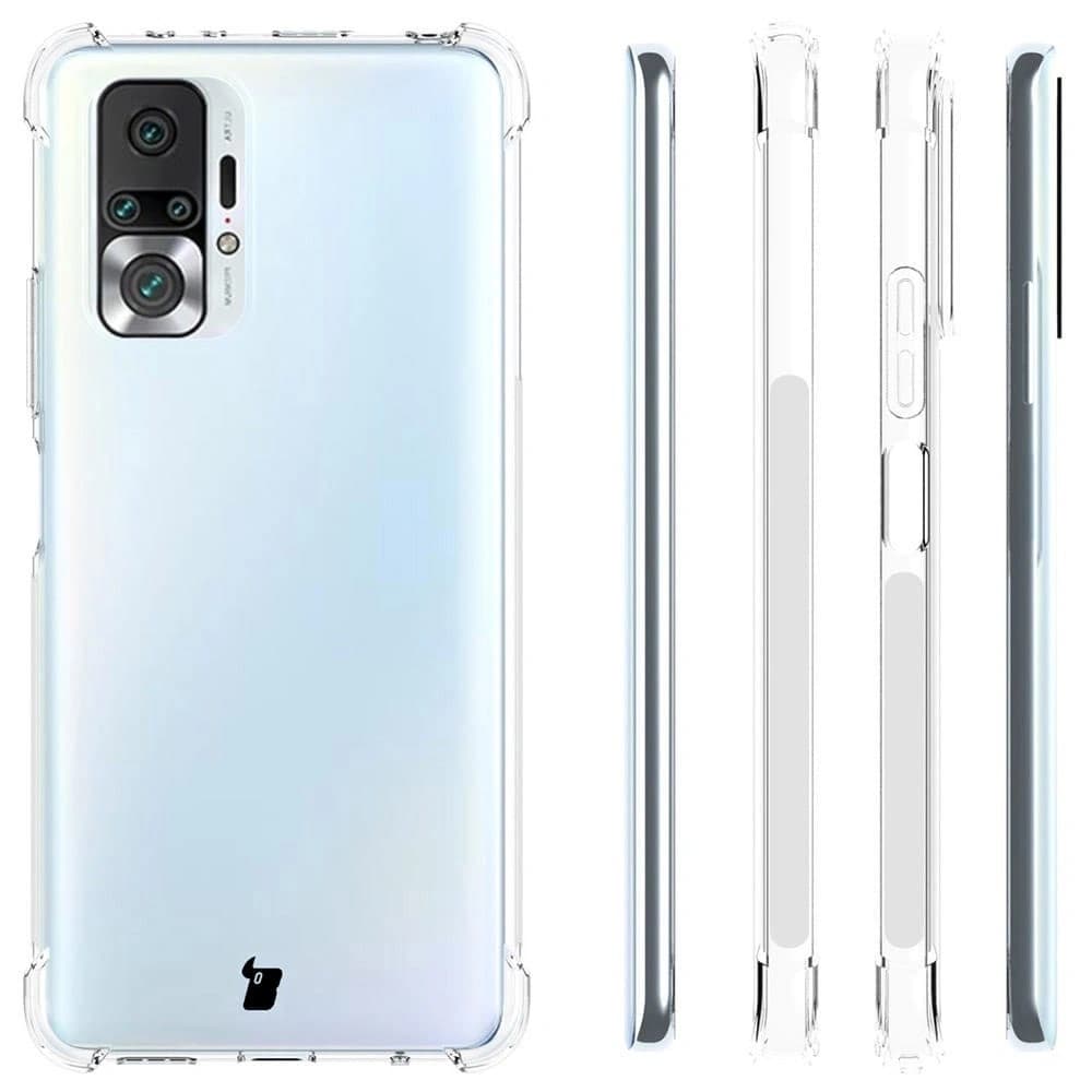 Bizon Case Clear Pack Hülle + 2x Schutzglas + Linsen Glas Xiaomi Redmi Note 10 Pro klar - 6
