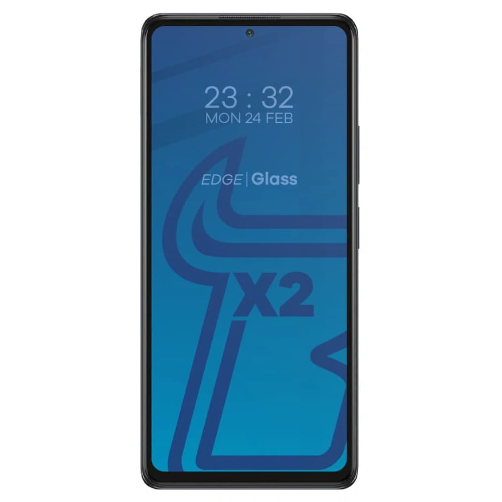 Bizon Glass Edge tempered glass - [2 PACK] + lens protection Redmi Note 10 Pro black - 3