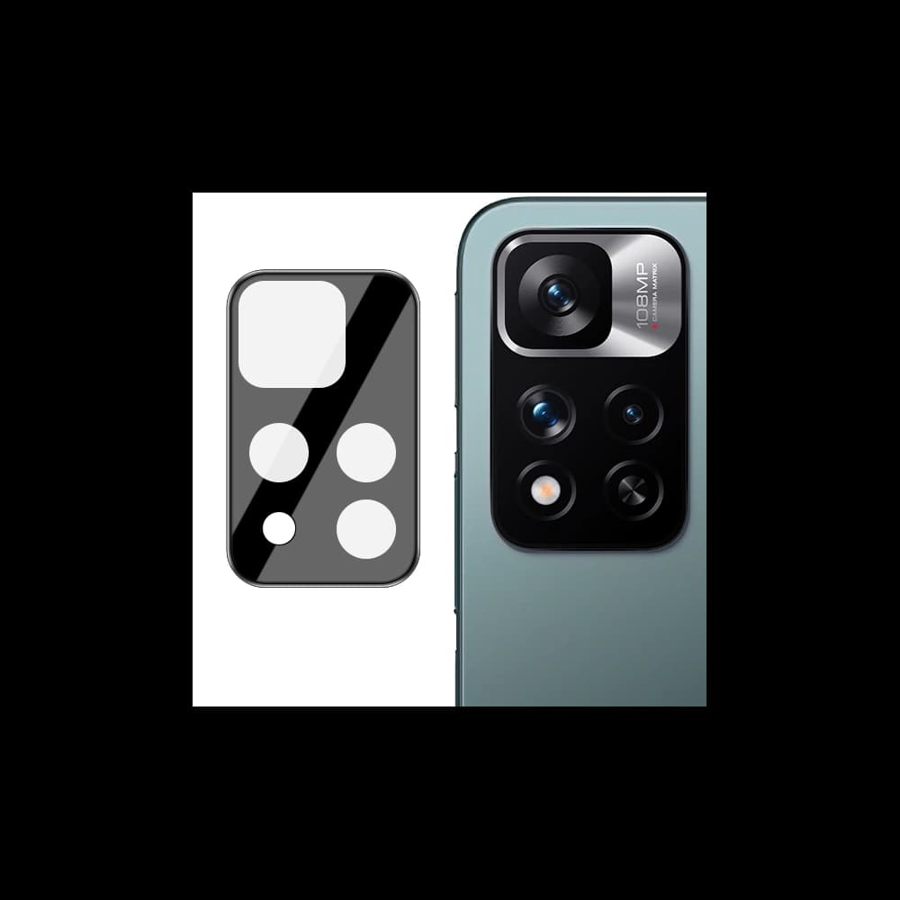 Bizon Glaslinse Redmi Note 11 Pro+ 5G [2 PACK] - 4