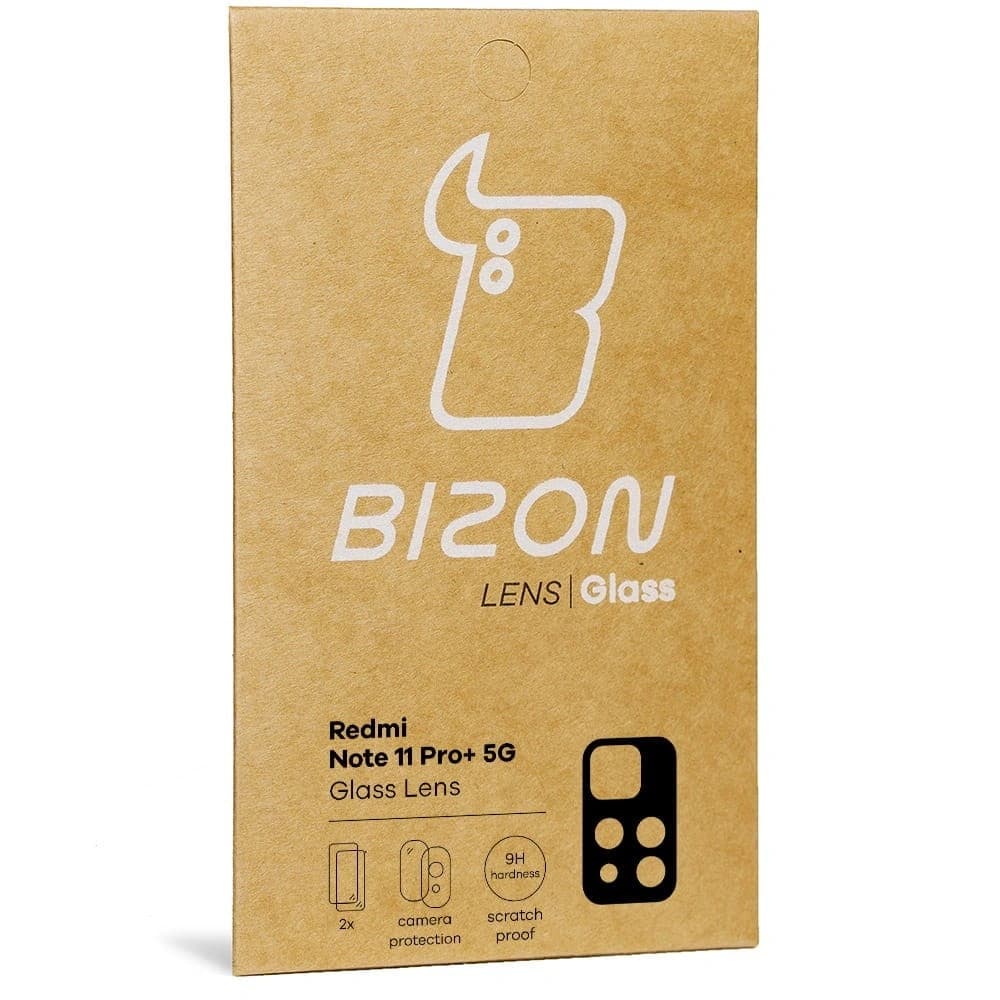 Bizon Glaslinse Redmi Note 11 Pro+ 5G [2 PACK] - 6