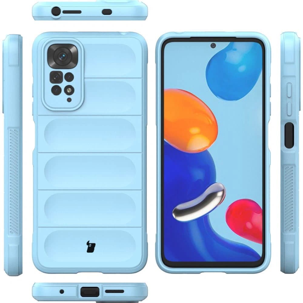 Bizon Case Tur Xiaomi Redmi Note 11 / 11S 4G hellblau - 3
