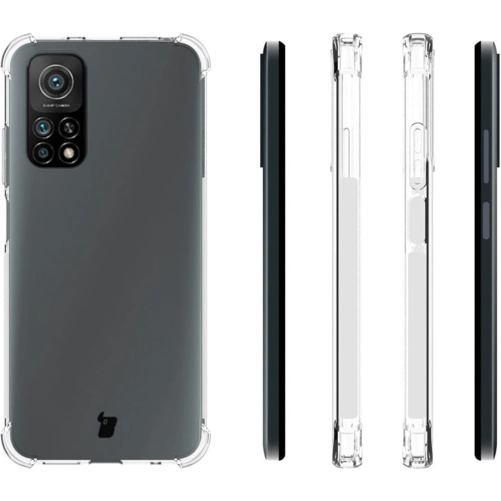 Bizon Case Clear Pack-Hülle + 2x Bildschirmglas + Linsen-Glas Xiaomi Redmi Note 11S 4G klar - 4