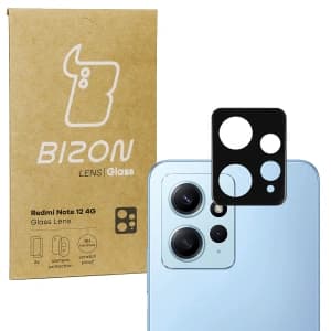 Bizon-Glaslinse Xiaomi Redmi Note 12 4G [2 PACK]