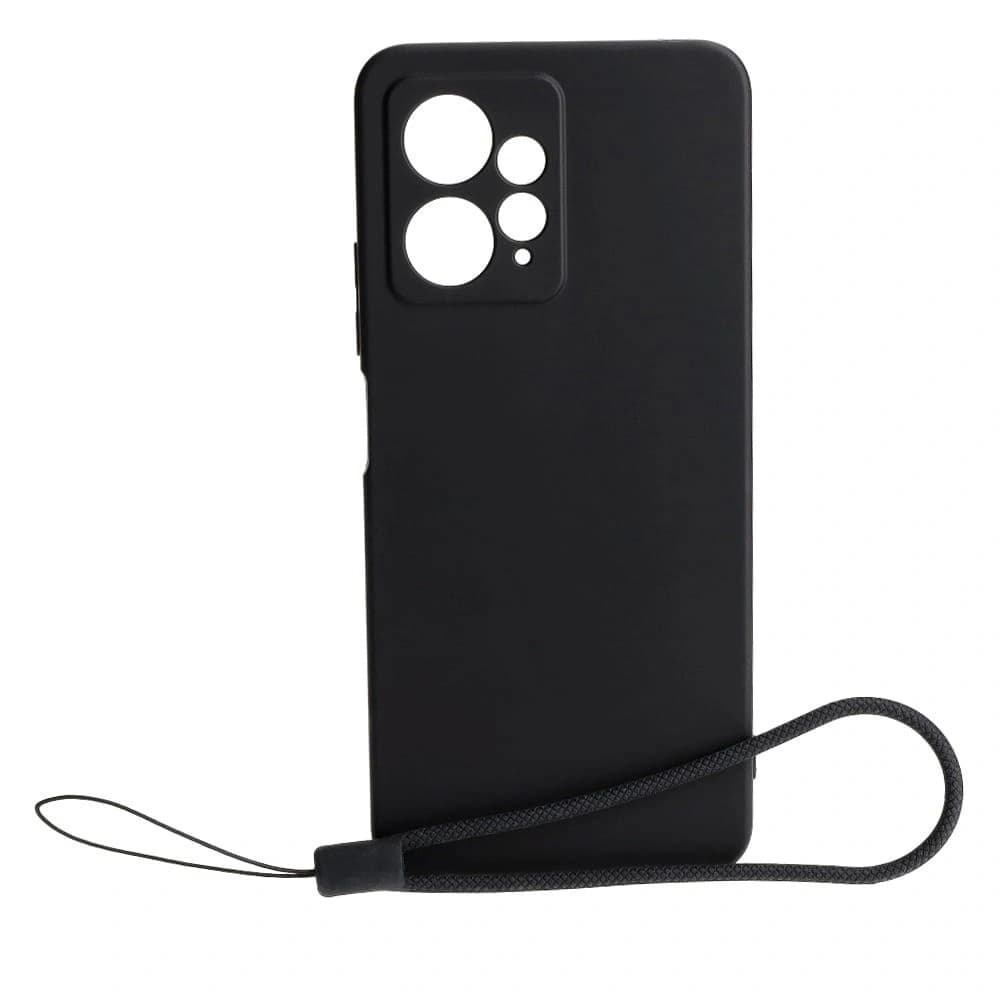 Bizon Case Silicone Xiaomi Redmi Note 12 4G black - 1