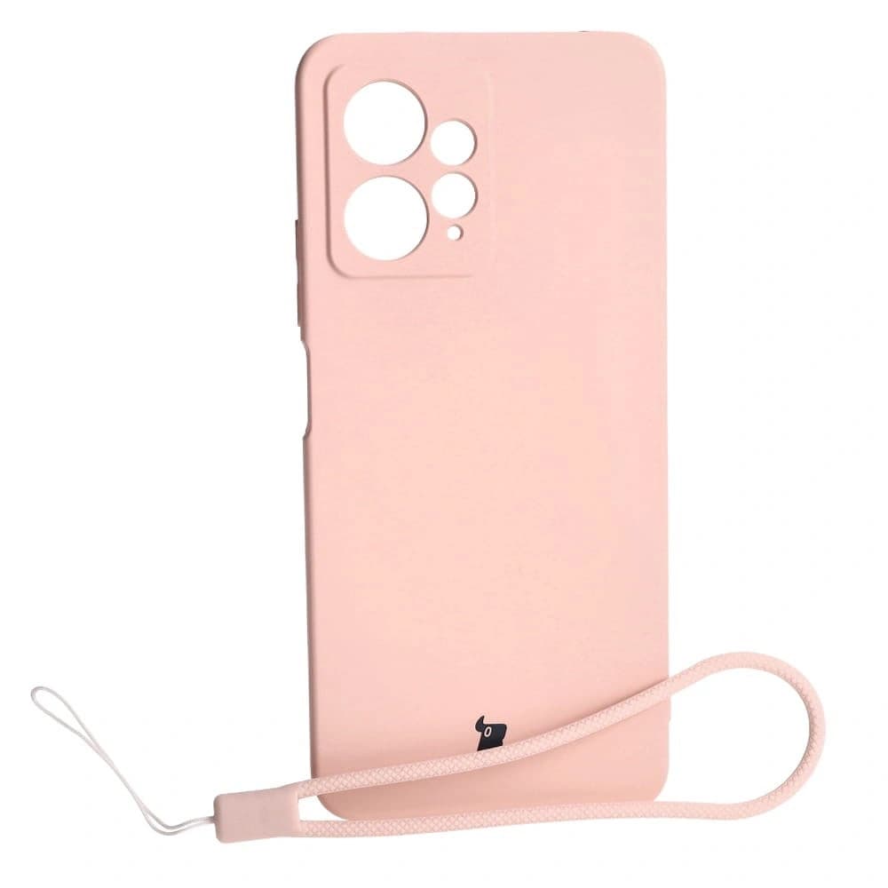 Bizon Case Silicone Xiaomi Redmi Note 12 4G light pink - 1