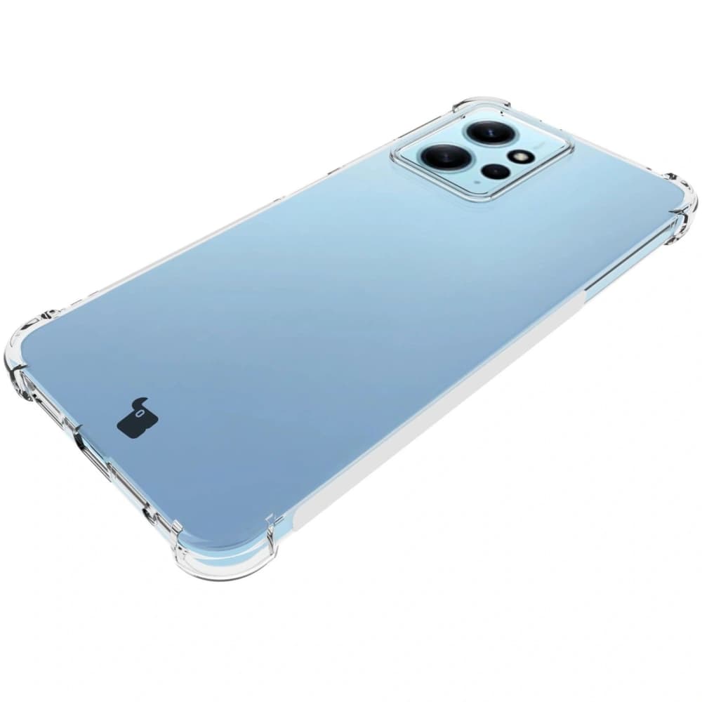 Bizon Case Clear Pack Hülle + 2x Bildschirmglas + Linsenglas Xiaomi Redmi Note 12 4G klar - 7