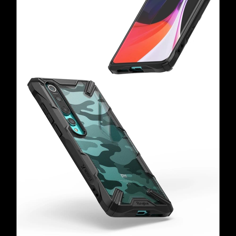 Ringke Fusion-X Xiaomi Mi 10/Pro Camo (Moro) Black - 5