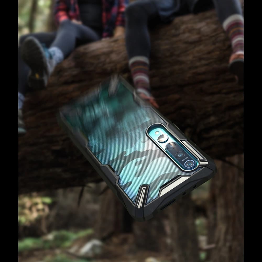 Ringke Fusion-X Xiaomi Mi 10/Pro Camo (Moro) Black - 9