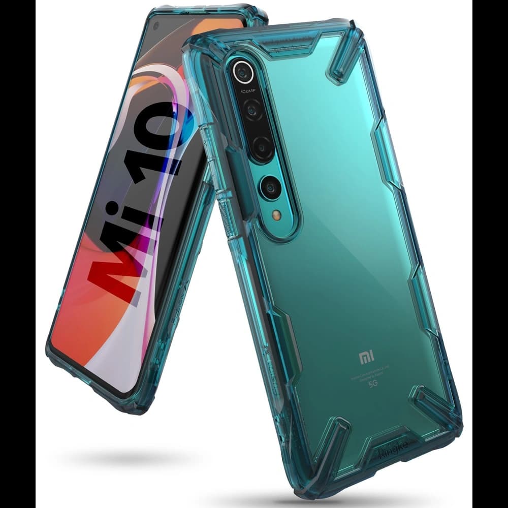 Ringke Fusion-X Xiaomi Mi 10/Pro Turquoise Green - 3