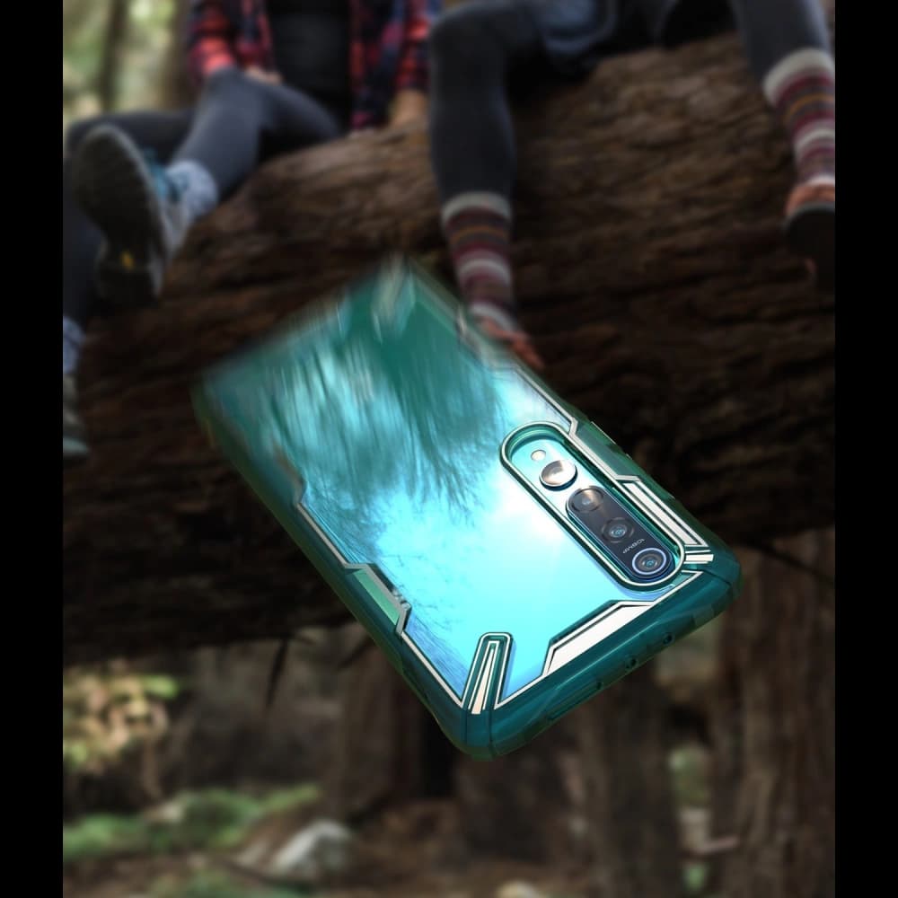 Ringke Fusion-X Xiaomi Mi 10/Pro Turquoise Green - 9