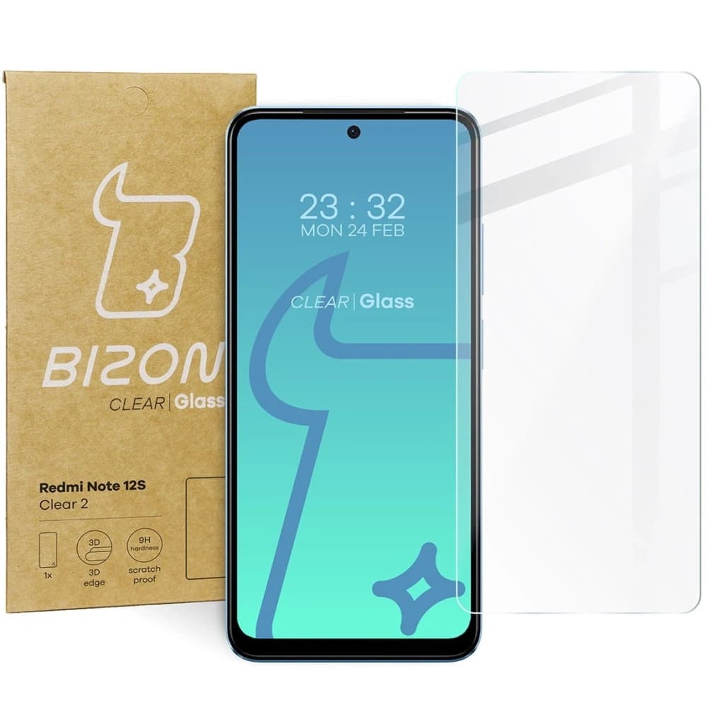 Bizon Glass Clear 2 Xiaomi Redmi Note 12S - 1