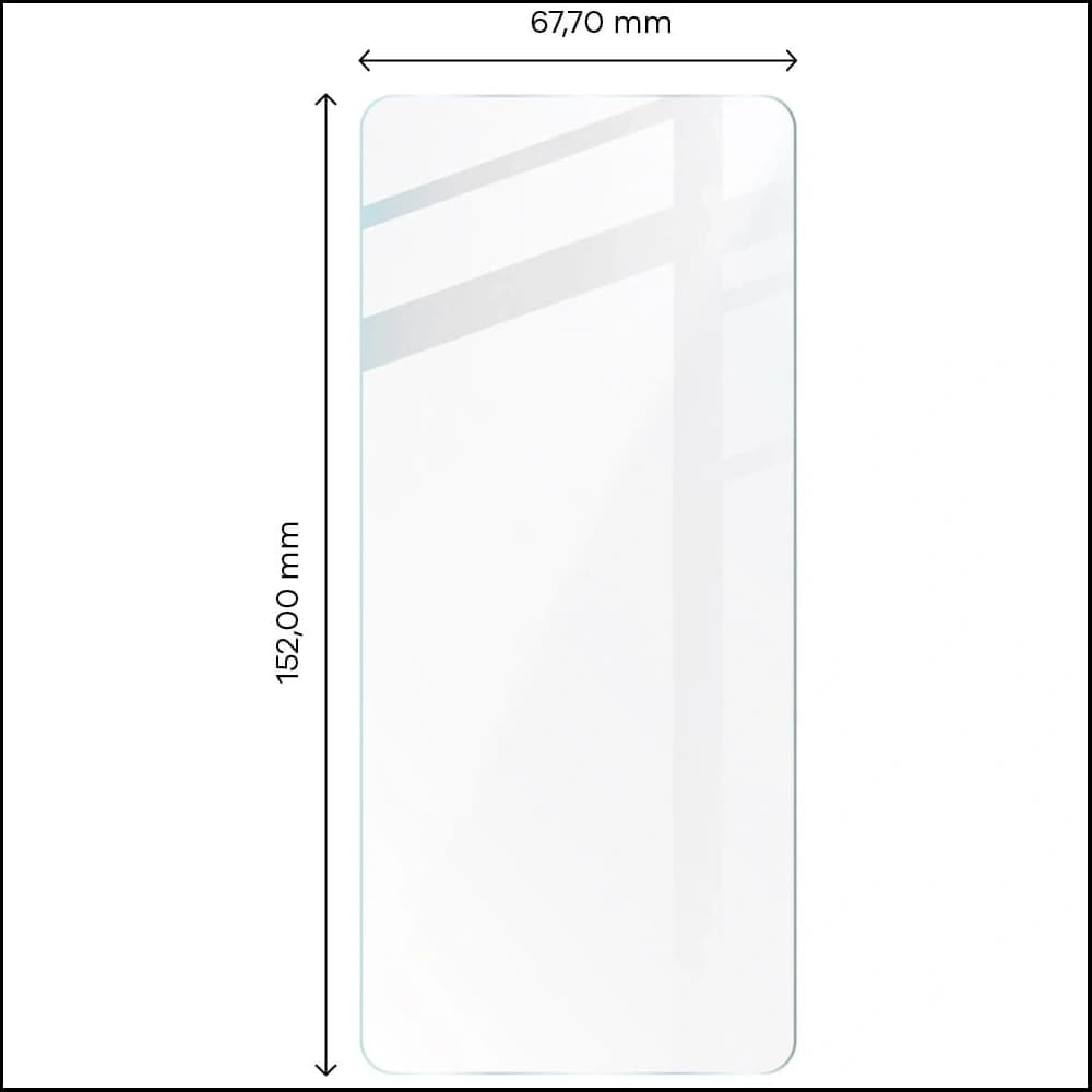 Bizon Glass Clear 2 Xiaomi Redmi Note 12S - 2