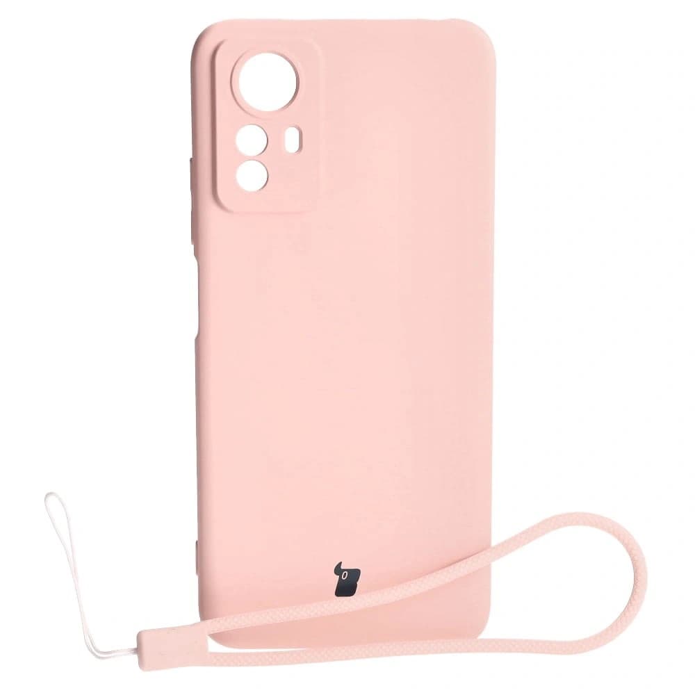 Bizon Case Silicone Xiaomi Redmi Note 12S light pink - 1