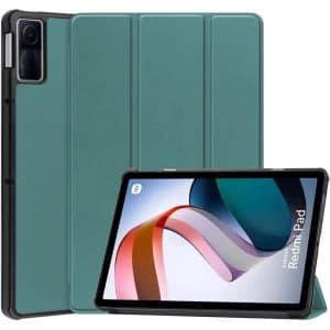 Bizon Case Tab Croc Xiaomi Redmi Pad 10.6 2022 dunkelgrün