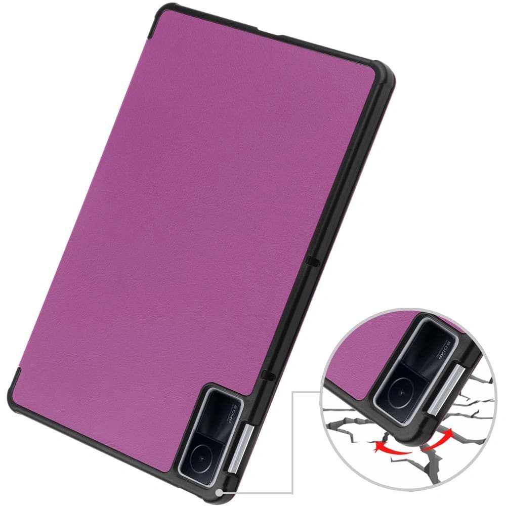Bizon Case Tab Croc Xiaomi Redmi Pad 10.6 2022 dunkel lila - 3