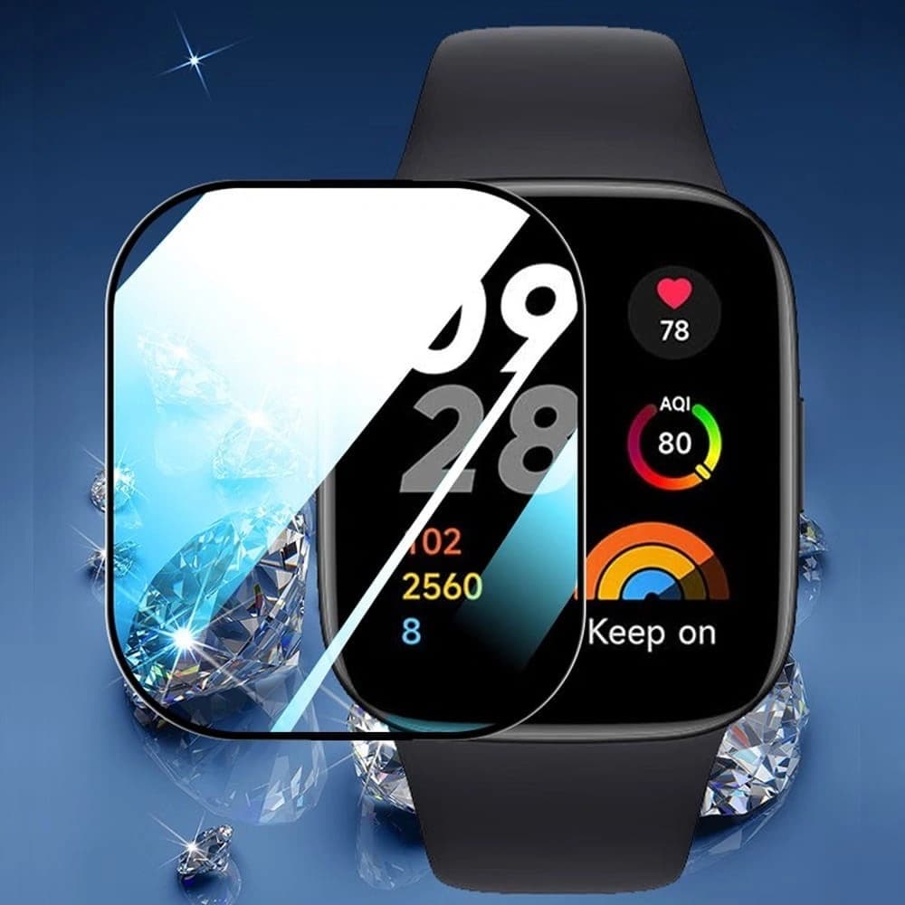 Bizon Glass Edge Hybrid Xiaomi Redmi Uhr 3 schwarz - 4