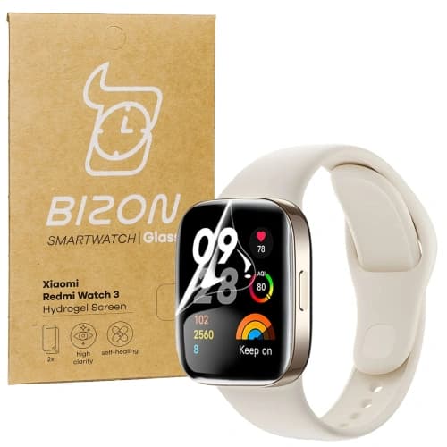 Bizon Glass Hydrogel Xiaomi Redmi Watch 3 [2 PACK]