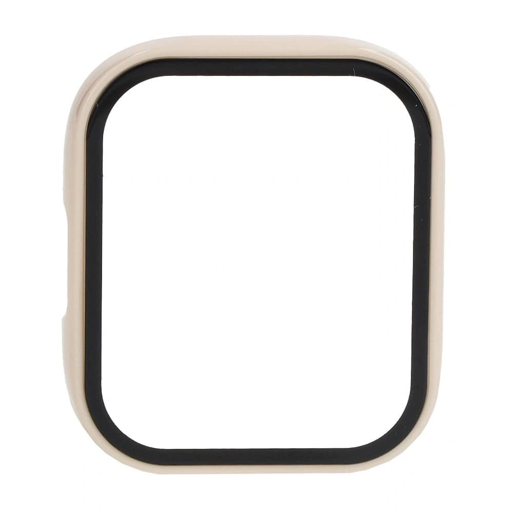 Bizon Case+Glass Set Xiaomi Redmi Watch 3 beige - 1