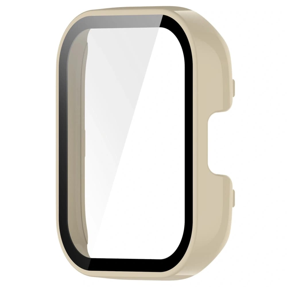 Bizon Case+Glass Set Xiaomi Redmi Watch 3 beige - 4