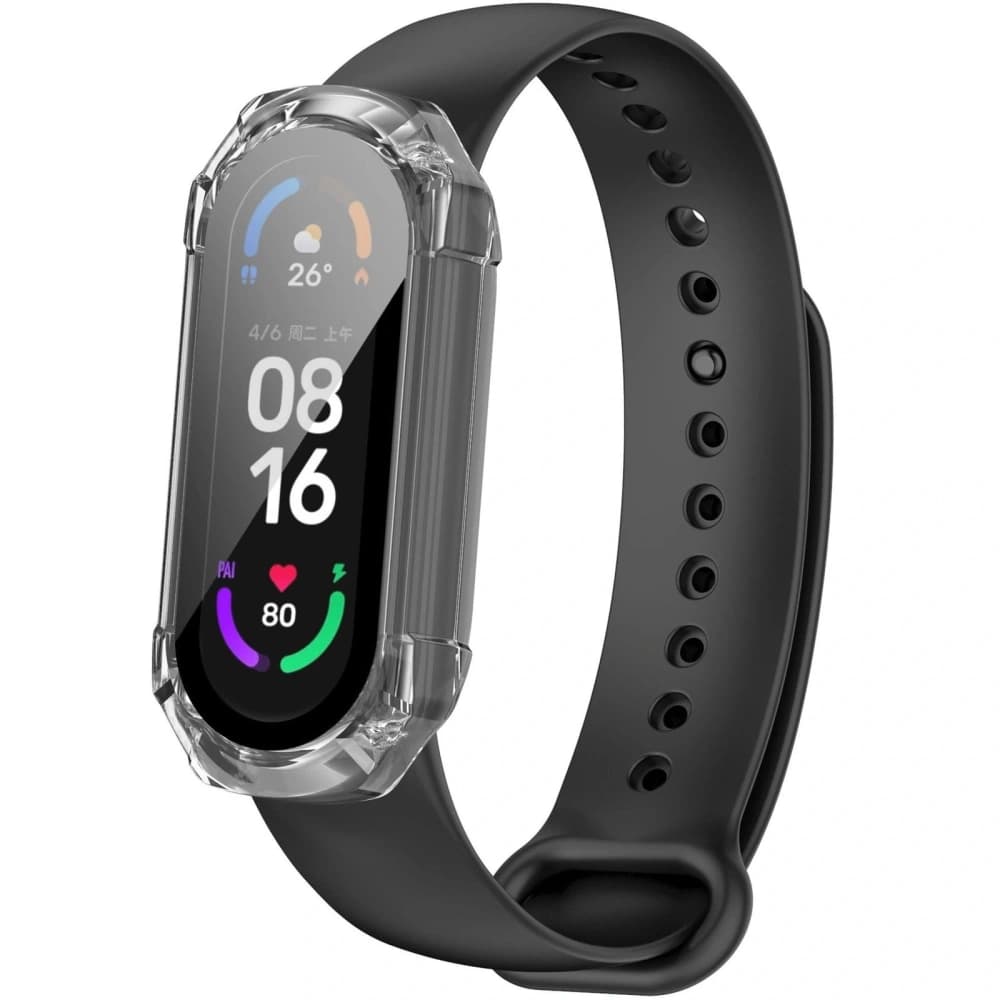 Bizon Case AntiShock Set Xiaomi Mi Band 7 klar - 3