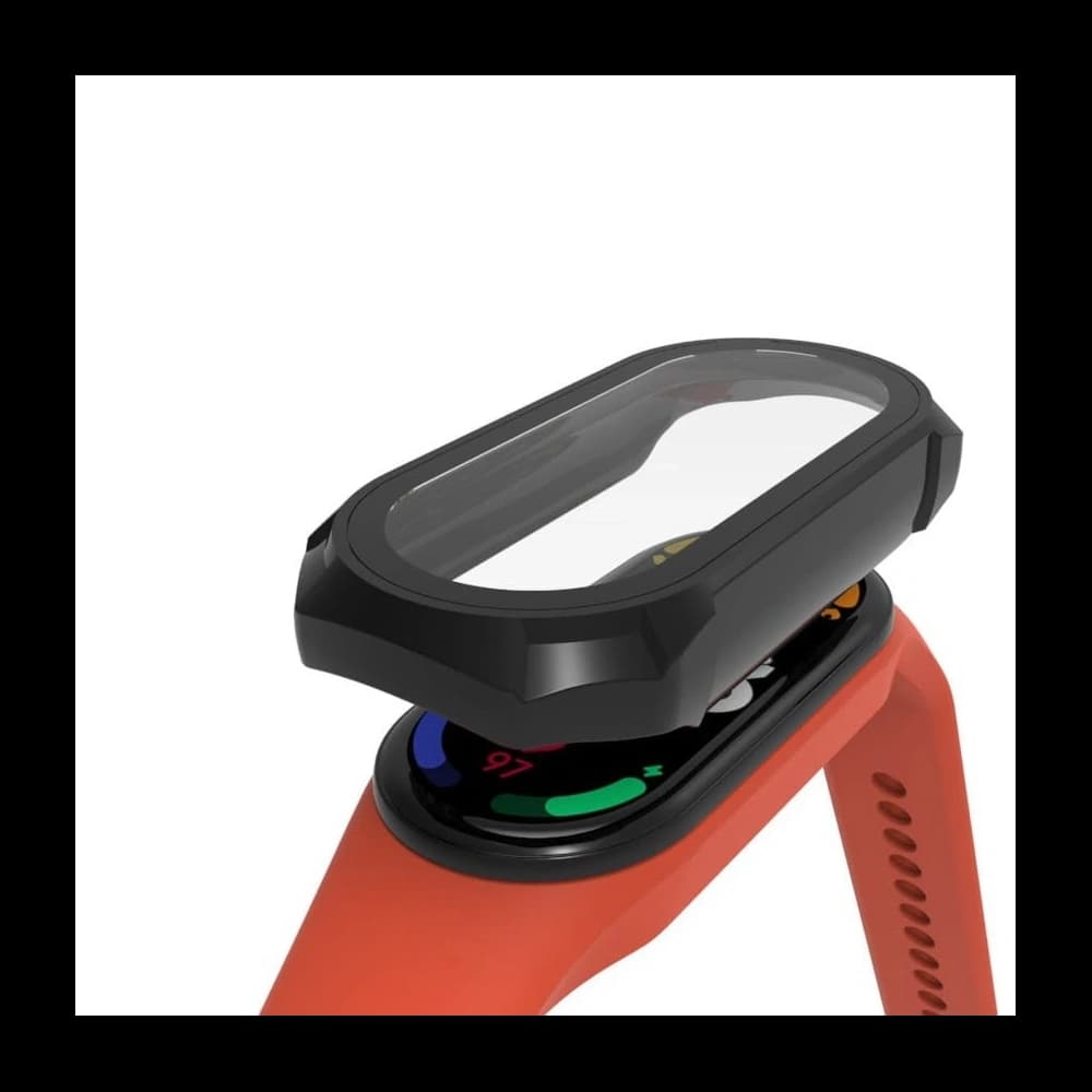 Bizon Case AntiShock Set Xiaomi Mi Band 7 schwarz - 6