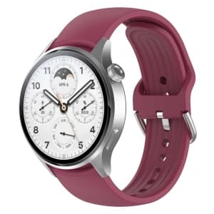 Bizon Strap Watch Silicone Pro Xiaomi Watch S1 Pro dark purple